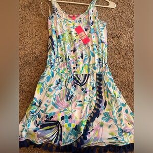 Size small Lilly Pulitzer hidden romper NWT